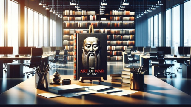 Portada de El arte de la guerra por Sun Tzu