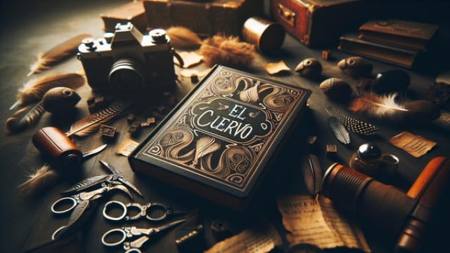 Portada de El cuervo por Ricardo Menéndez Salmón