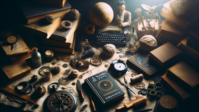 Portada de El nombre del viento por Patrick Rothfuss