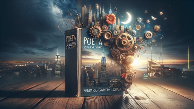 Portada de Poeta en Nueva York por Federico García Lorca